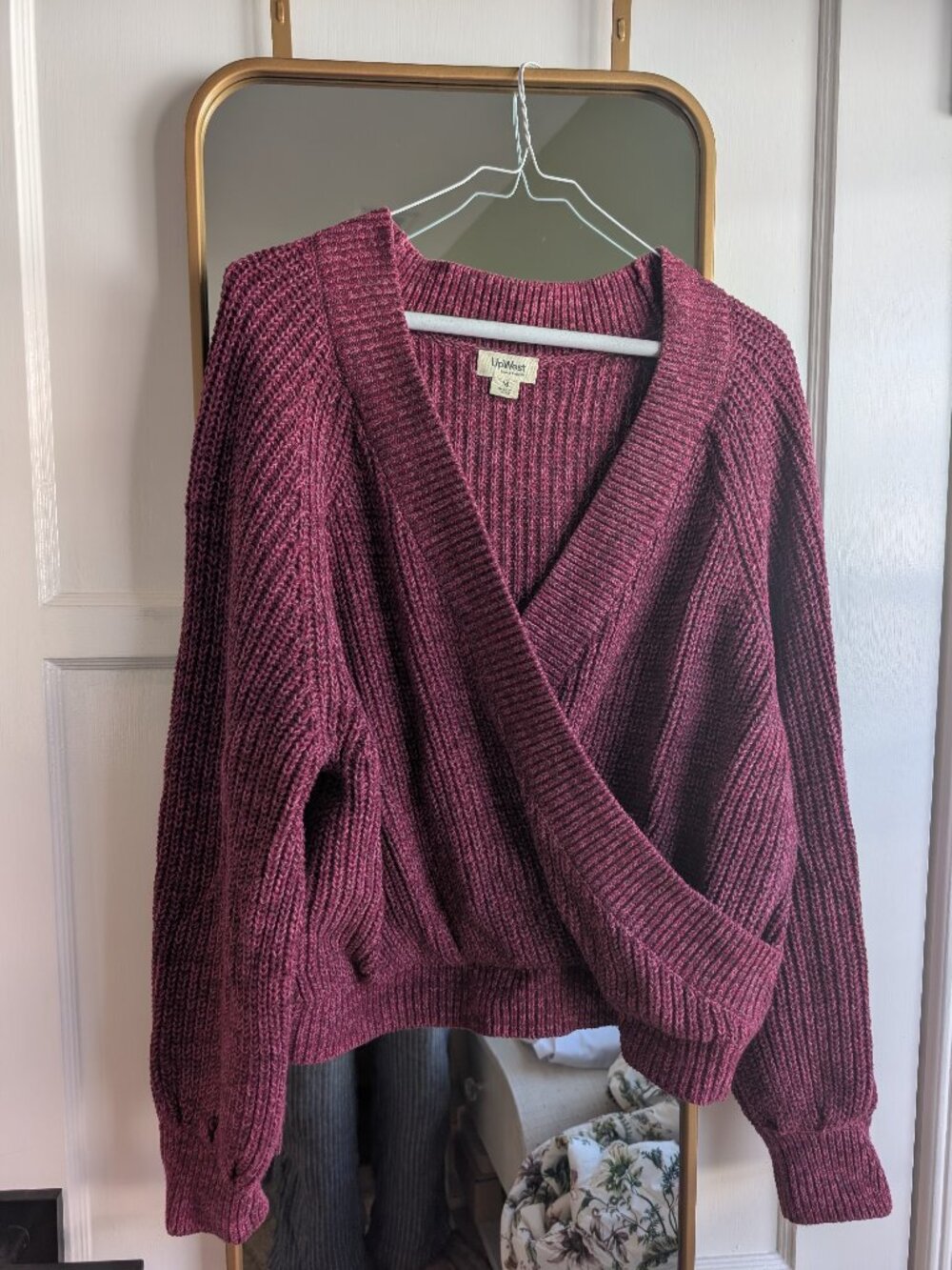 UpWest Weekend Wrap Sweater - Bayberry